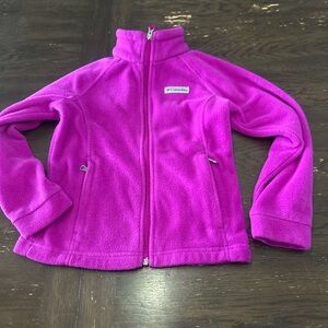 Columbia Vibrant Purple Fleece Jacket